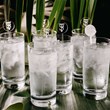 kit 12 mexedores de drinks cristal personalizados com monograma