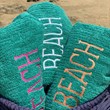 Kit 5 toalhas gigantes BEACH - verde washed - Buddemeyer